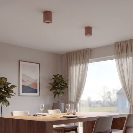 BRILAGI - Koupelnové bodové svítidlo MIA 1xGU10/30W/230V 84x80 mm hnědá IP54