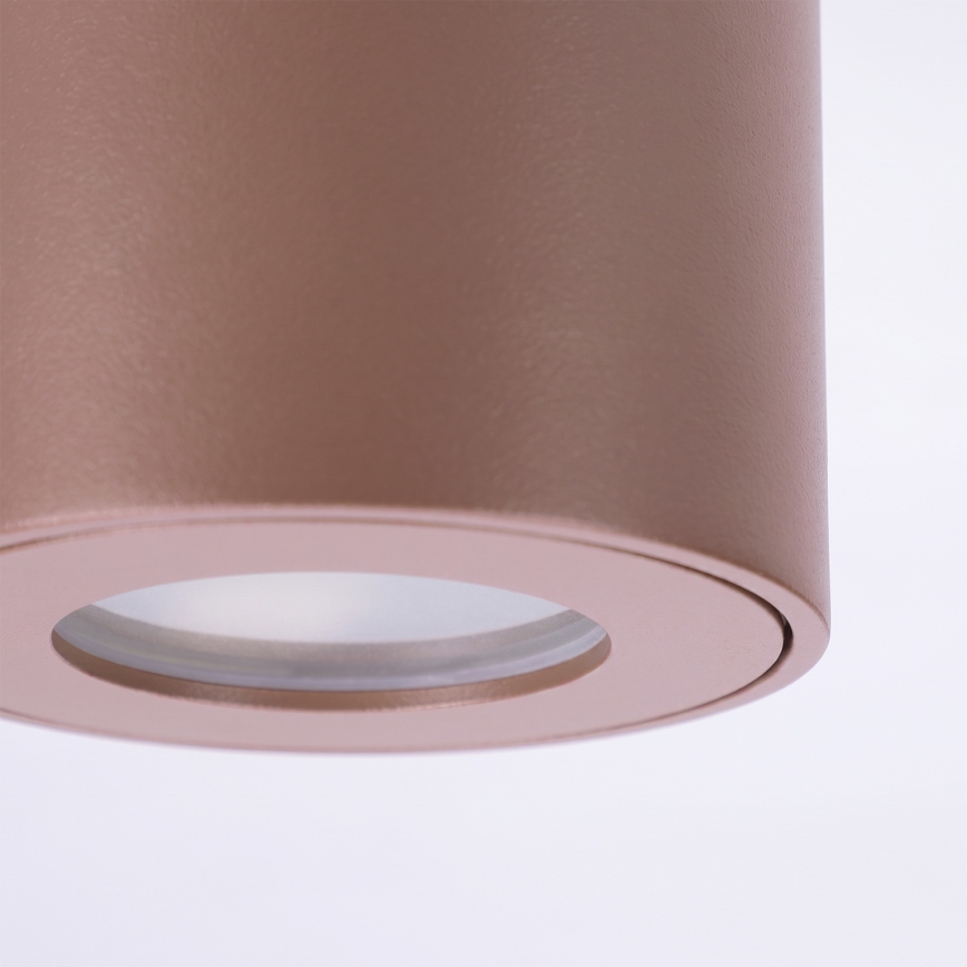 BRILAGI - Koupelnové bodové svítidlo MIA 1xGU10/30W/230V 84x80 mm hnědá IP54