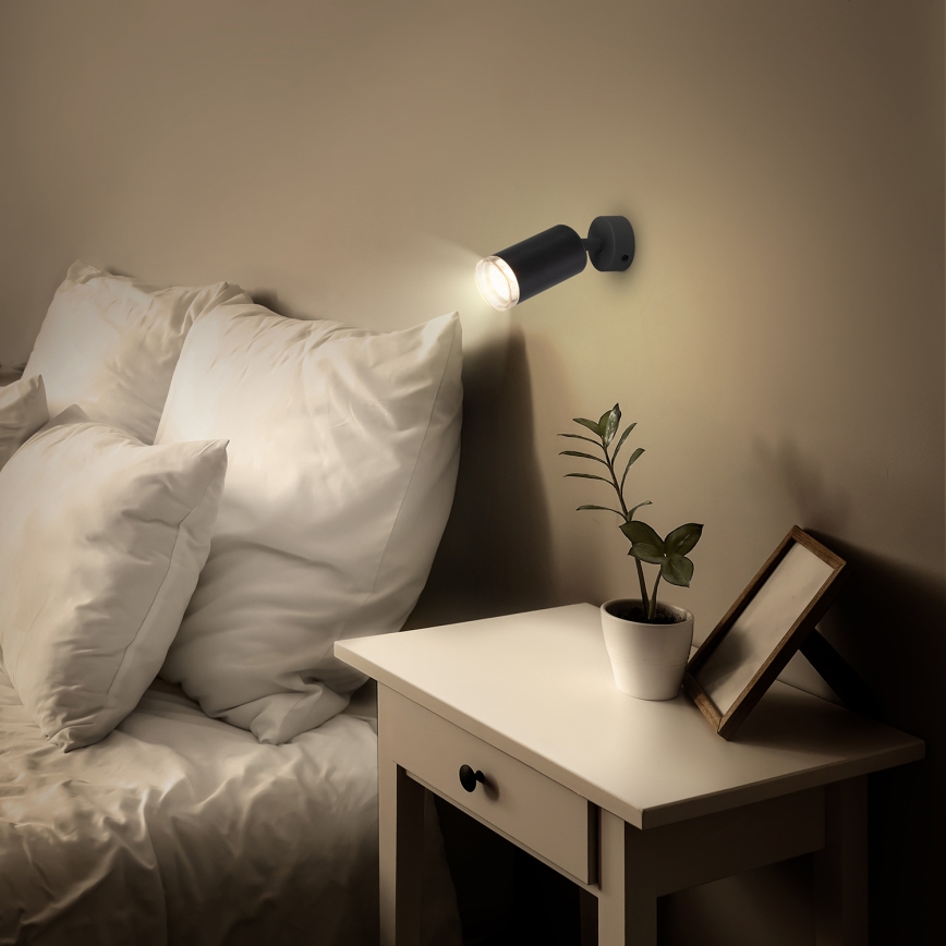 Brilagi - Koupelnové bodové svítidlo SELE 1xGU10/30W/230V IP44 černá