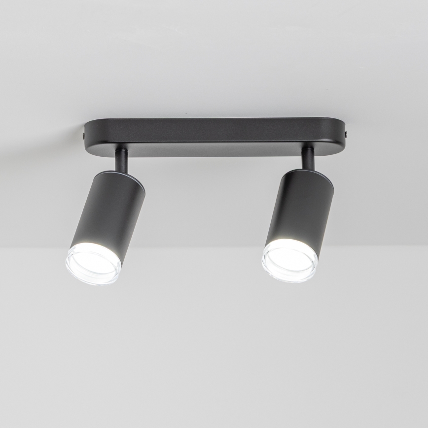 Brilagi - Koupelnové bodové svítidlo SELE 2xGU10/30W/230V IP44 černá