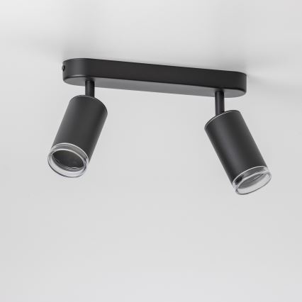 Brilagi - Koupelnové bodové svítidlo SELE 2xGU10/30W/230V IP44 černá