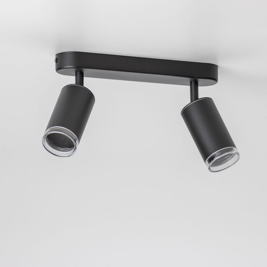 Brilagi - Koupelnové bodové svítidlo SELE 2xGU10/30W/230V IP44 černá