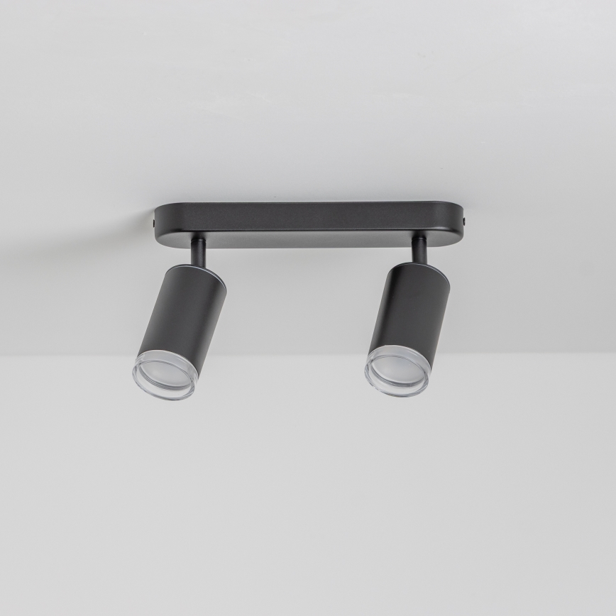 Brilagi - Koupelnové bodové svítidlo SELE 2xGU10/30W/230V IP44 černá