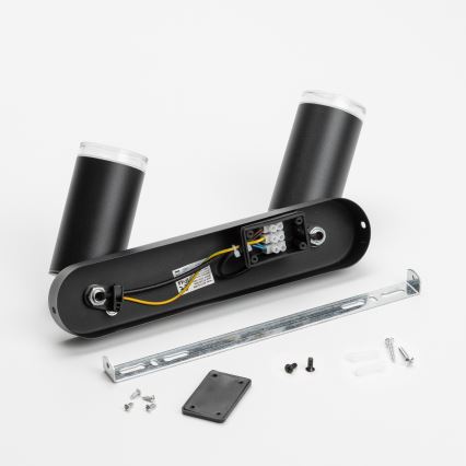 Brilagi - Koupelnové bodové svítidlo SELE 2xGU10/30W/230V IP44 černá