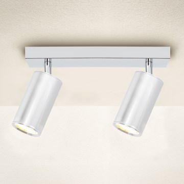 Brilagi - Koupelnové bodové svítidlo SELE 2xGU10/30W/230V IP44 lesklý chrom