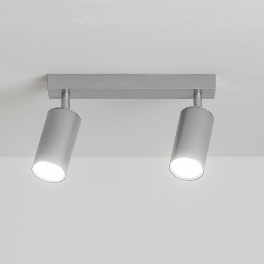 Brilagi - Koupelnové bodové svítidlo SELE 2xGU10/30W/230V IP44 stříbrná