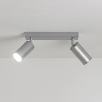 Brilagi - Koupelnové bodové svítidlo SELE 2xGU10/30W/230V IP44 stříbrná
