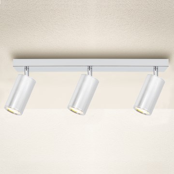 Brilagi - Koupelnové bodové svítidlo SELE 3xGU10/30W/230V IP44 lesklý chrom