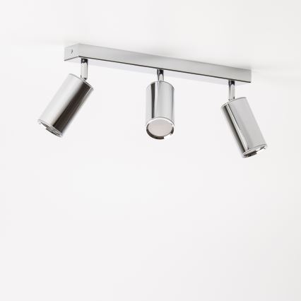 Brilagi - Koupelnové bodové svítidlo SELE 3xGU10/30W/230V IP44 lesklý chrom