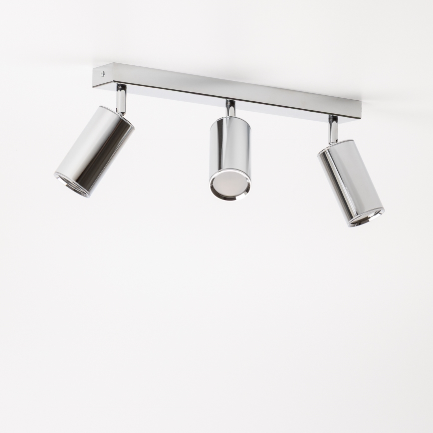 Brilagi - Koupelnové bodové svítidlo SELE 3xGU10/30W/230V IP44 lesklý chrom