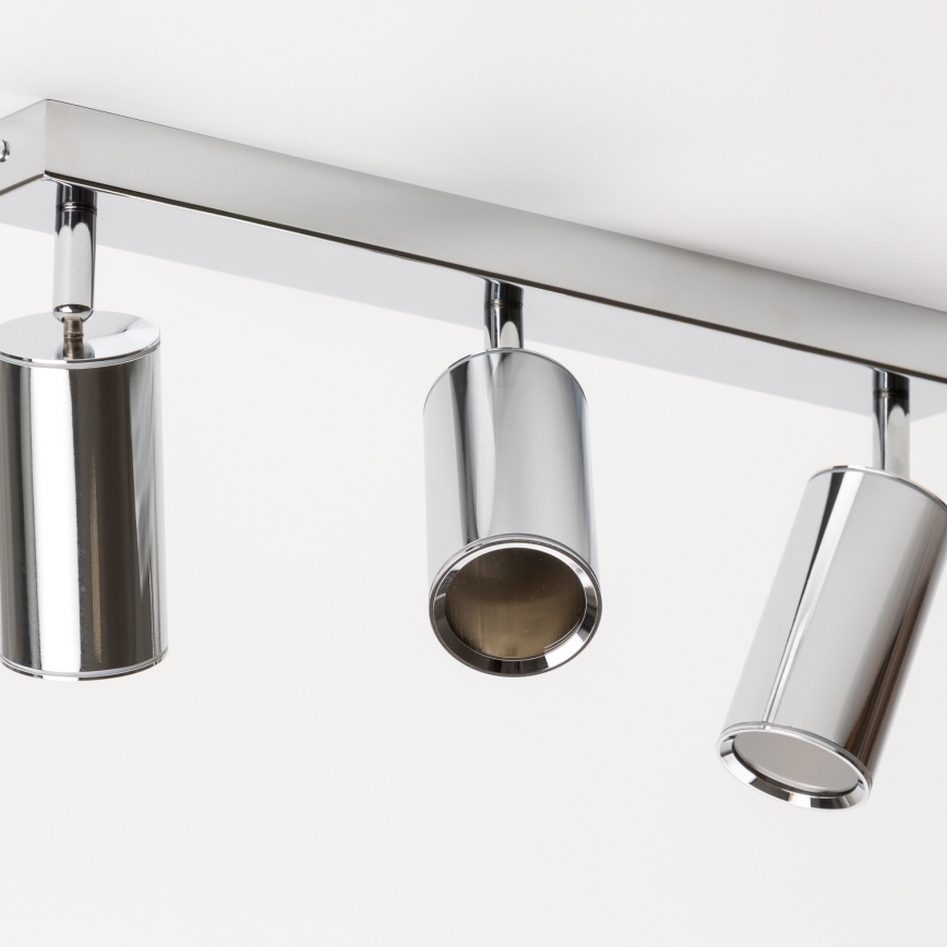 Brilagi - Koupelnové bodové svítidlo SELE 3xGU10/30W/230V IP44 lesklý chrom