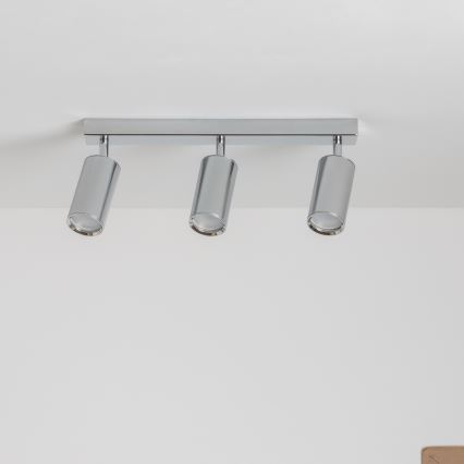Brilagi - Koupelnové bodové svítidlo SELE 3xGU10/30W/230V IP44 lesklý chrom