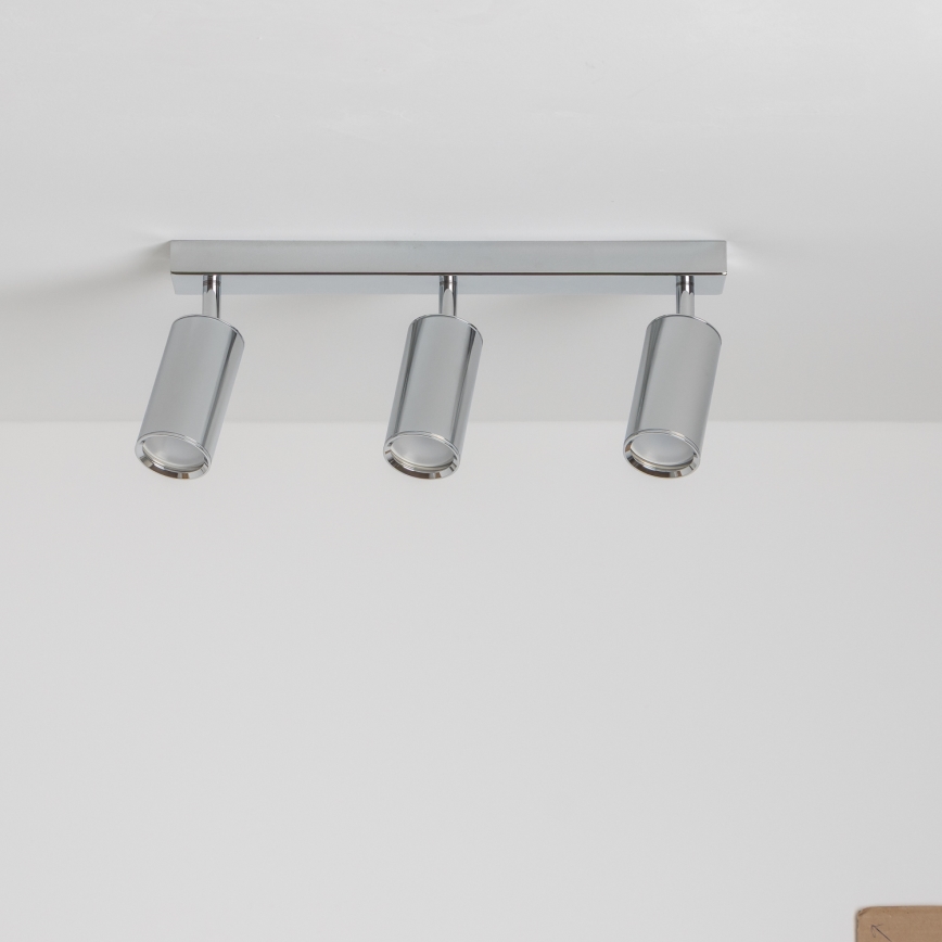 Brilagi - Koupelnové bodové svítidlo SELE 3xGU10/30W/230V IP44 lesklý chrom