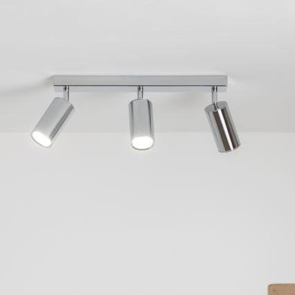 Brilagi - Koupelnové bodové svítidlo SELE 3xGU10/30W/230V IP44 lesklý chrom