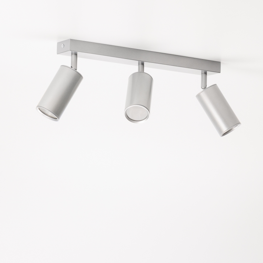 Brilagi - Koupelnové bodové svítidlo SELE 3xGU10/30W/230V IP44 stříbrná