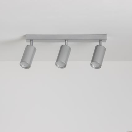 Brilagi - Koupelnové bodové svítidlo SELE 3xGU10/30W/230V IP44 stříbrná