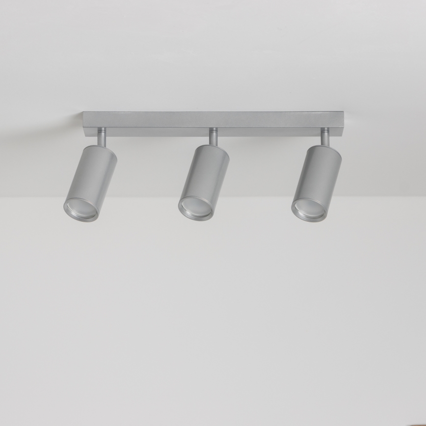 Brilagi - Koupelnové bodové svítidlo SELE 3xGU10/30W/230V IP44 stříbrná