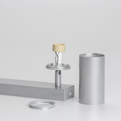 Brilagi - Koupelnové bodové svítidlo SELE 3xGU10/30W/230V IP44 stříbrná
