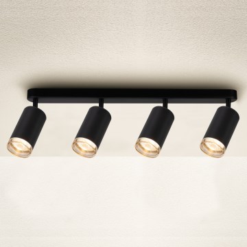 Brilagi - Koupelnové bodové svítidlo SELE 4xGU10/30W/230V IP44 černá