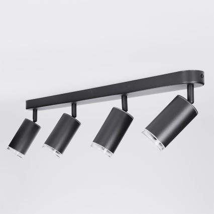 Brilagi - Koupelnové bodové svítidlo SELE 4xGU10/30W/230V IP44 černá
