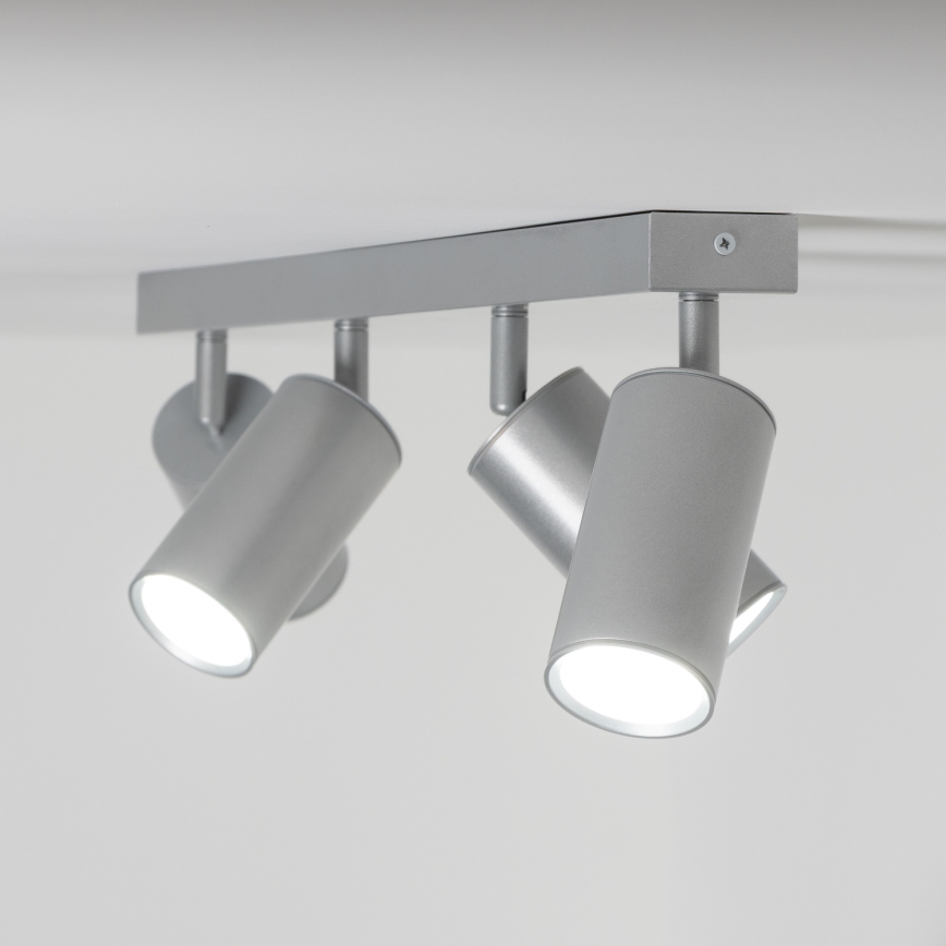 Brilagi - Koupelnové bodové svítidlo SELE 4xGU10/30W/230V IP44 stříbrná