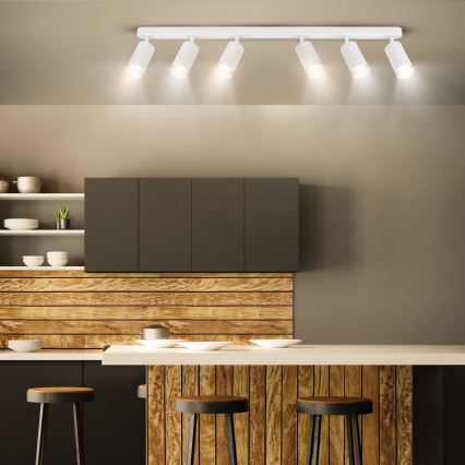 Brilagi - Koupelnové bodové svítidlo SELE 6xGU10/30W/230V IP44 bílá