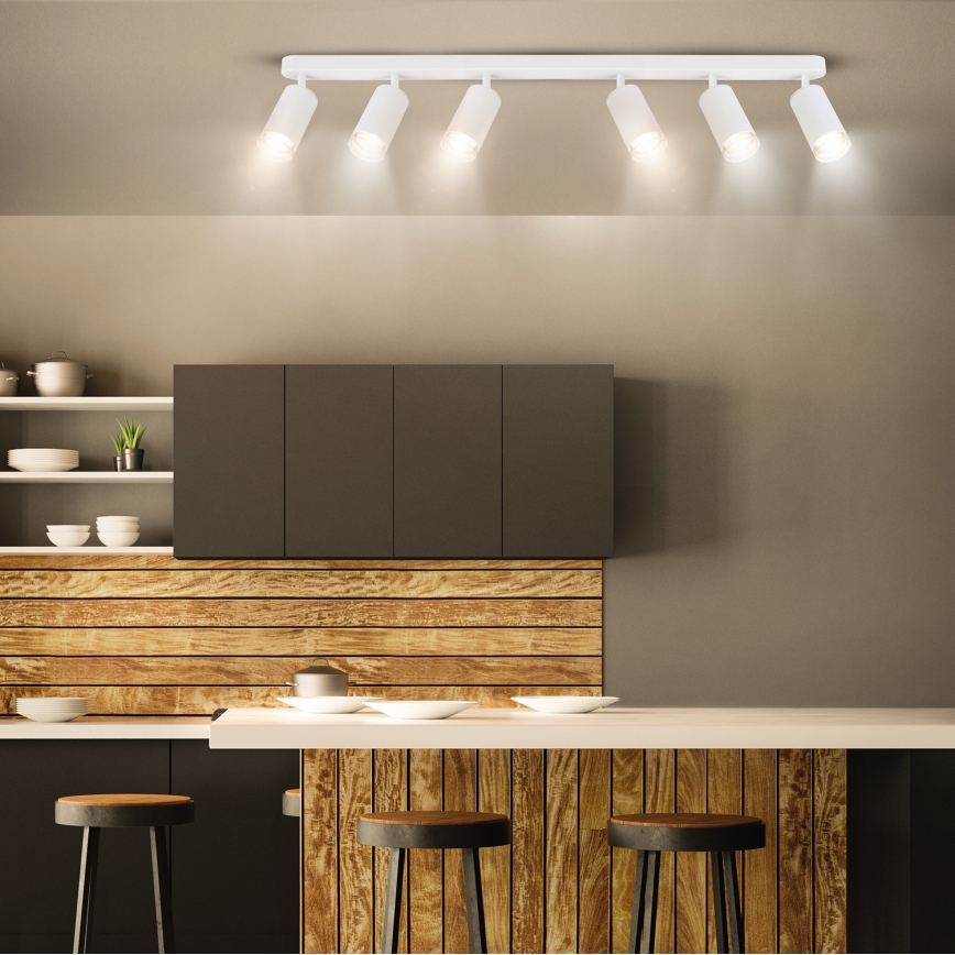 Brilagi - Koupelnové bodové svítidlo SELE 6xGU10/30W/230V IP44 bílá
