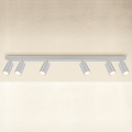 Brilagi - Koupelnové bodové svítidlo SELE 6xGU10/30W/230V IP44 stříbrná
