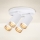 Brilagi - Koupelnové bodové svítidlo SELE AQUA 4xGU10/30W/230V IP44 bílá