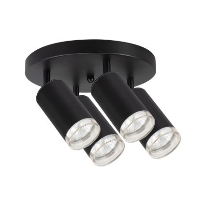 Brilagi - Koupelnové bodové svítidlo SELE AQUA 4xGU10/30W/230V IP44 černá