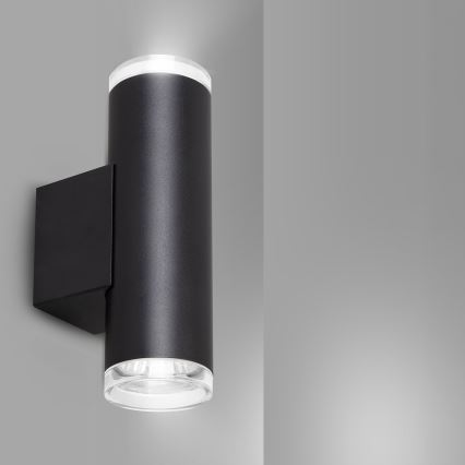 Brilagi - Koupelnové nástěnné bodové svítidlo SELE AQUA 4xGU10/30W/230V IP44 černá