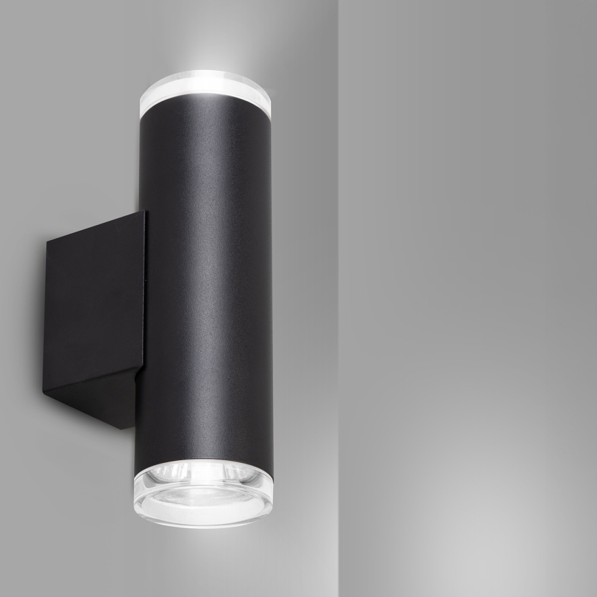 Brilagi - Koupelnové nástěnné bodové svítidlo SELE AQUA 4xGU10/30W/230V IP44 černá