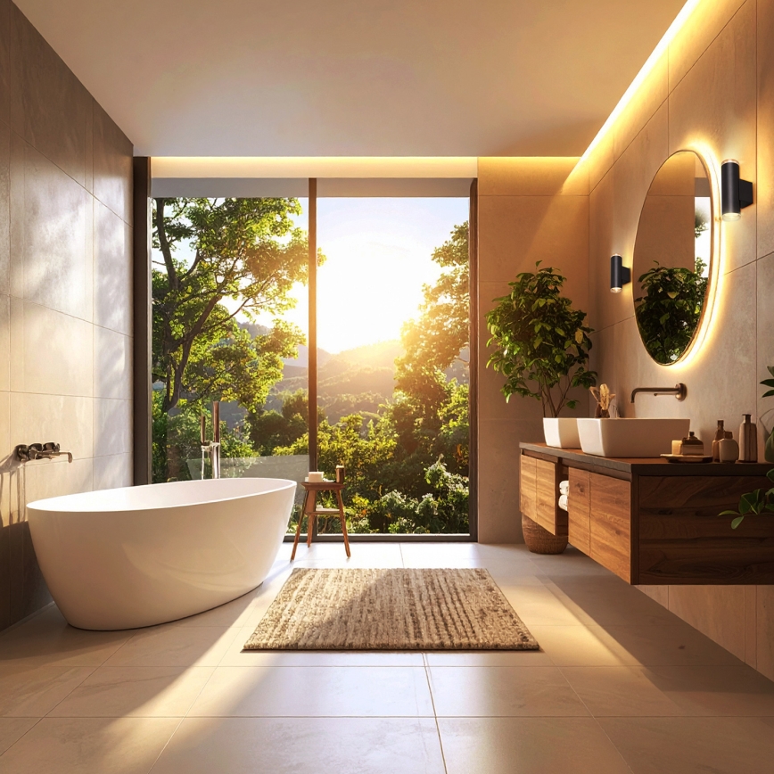 Brilagi - Koupelnové nástěnné bodové svítidlo SELE AQUA 4xGU10/30W/230V IP44 černá