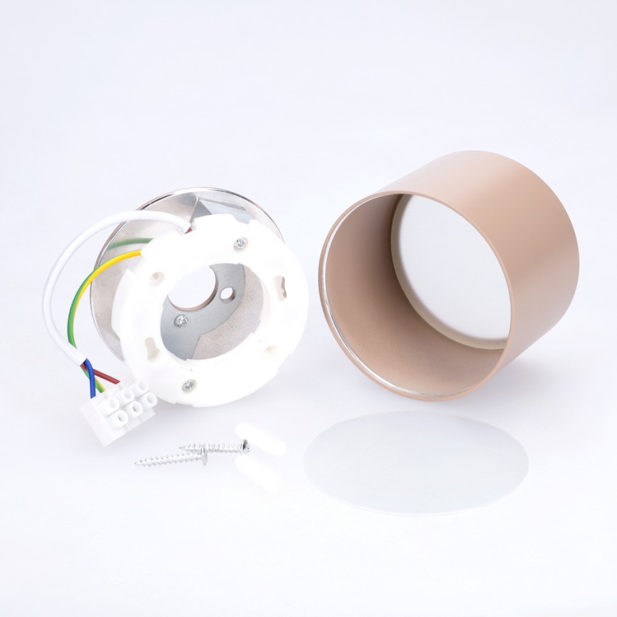 BRILAGI - Koupelnové bodové svítidlo SMOOTH 1xGX53/15W/230V 60x82 mm béžová IP54