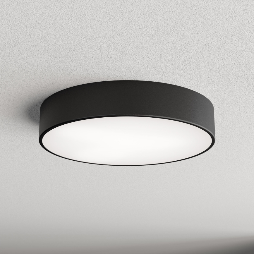 Brilagi - Koupelnové stropní svítidlo CLARE 3xE27/24W/230V pr. 40 cm černá IP54