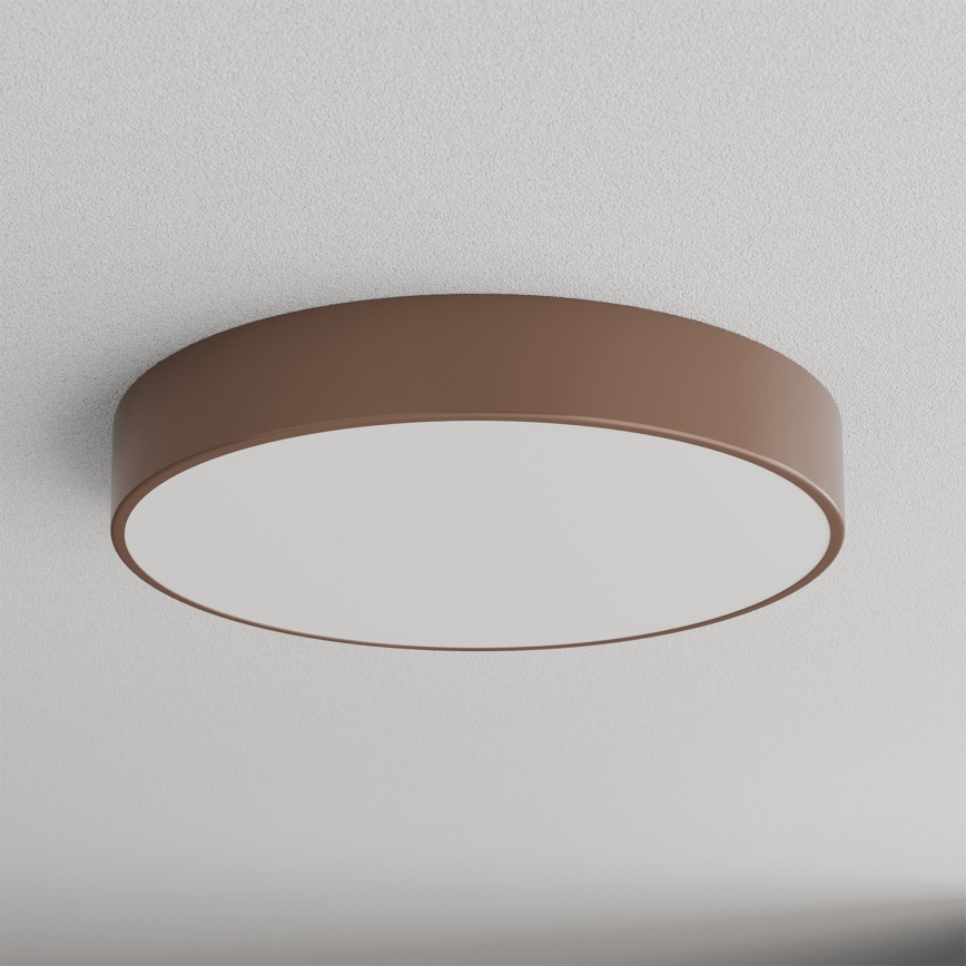Brilagi - Koupelnové stropní svítidlo CLARE 4xE27/24W/230V pr. 50 cm IP54 hnědá