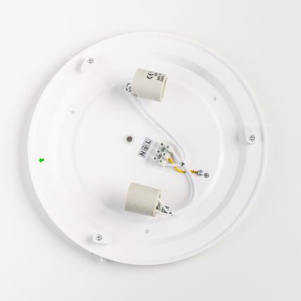 Brilagi - Koupelnové stropní svítidlo POOL 2xE27/15W/230V pr. 30 cm IP54 bílá