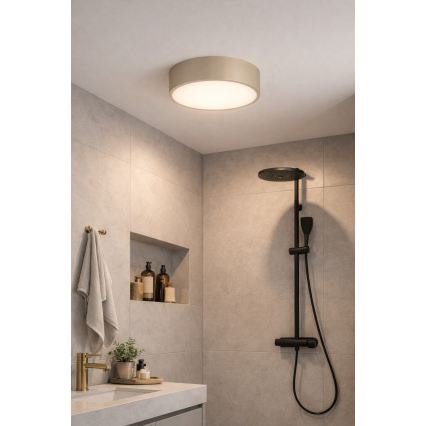Brilagi - Koupelnové stropní svítidlo POOL 4xE27/15W/230V pr. 50 cm IP54 béžová