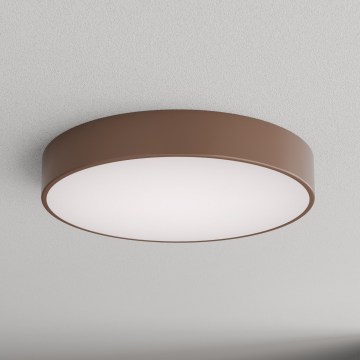 Brilagi - Koupelnové stropní svítidlo se senzorem pohybu a soumraku CLARE 4xE27/24W/230V pr. 50 cm hnědá IP54