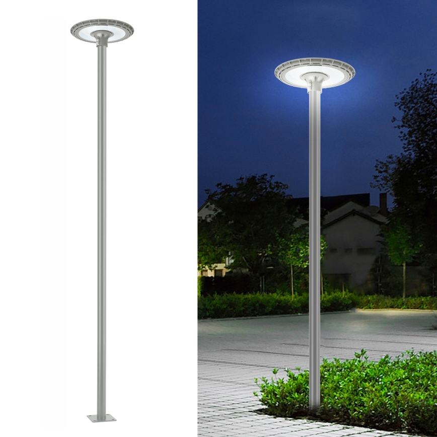 Brilagi - Kovová tyč pro sloup venkovního osvětlení URBAN 3 m stožár pr. 58 mm šedá