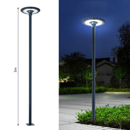 Brilagi - Kovová tyč pro sloup venkovního osvětlení URBAN 3 m stožár pr. 58 mm antracit