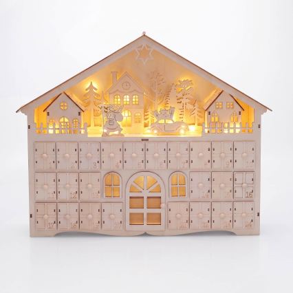 BRILAGI - LED Adventní kalendář LED/2xAA
