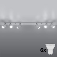 Brilagi -  LED Bodové svítidlo ASMUS 6xGU10/7W/230V bílá
