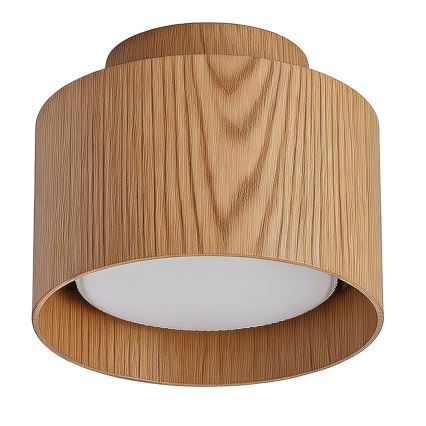 BRILAGI - LED Bodové svítidlo BACKLIT 1xGX53/15W/230V + LED/3W pr. 10 cm dekor dubu