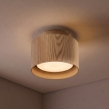 BRILAGI - LED Bodové svítidlo BACKLIT 1xGX53/15W/230V + LED/3W pr. 10 cm dekor dubu