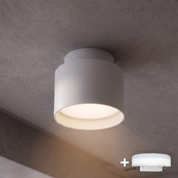 BRILAGI - LED Bodové svítidlo BACKLIT 1xGX53/15W/230V + LED/3W pr. 8 cm bílá