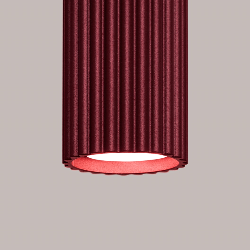 Brilagi - LED Bodové svítidlo CRESTO 1xGU10/10W/230V 10 cm burgundy