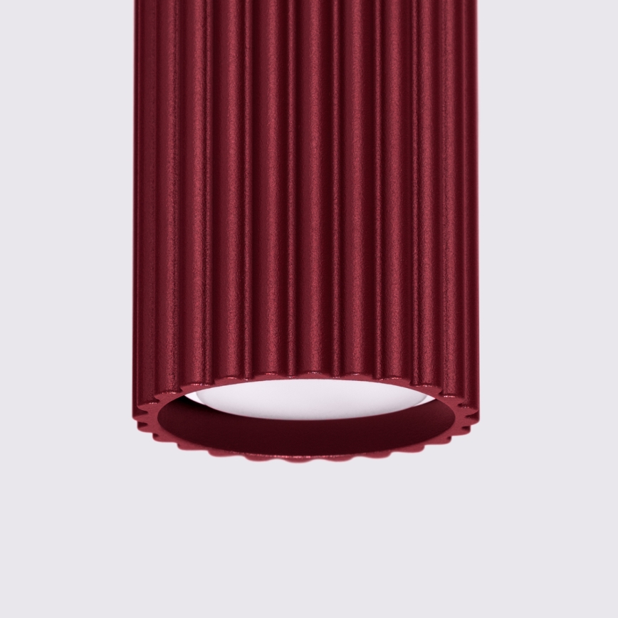 Brilagi - LED Bodové svítidlo CRESTO 1xGU10/10W/230V 10 cm burgundy