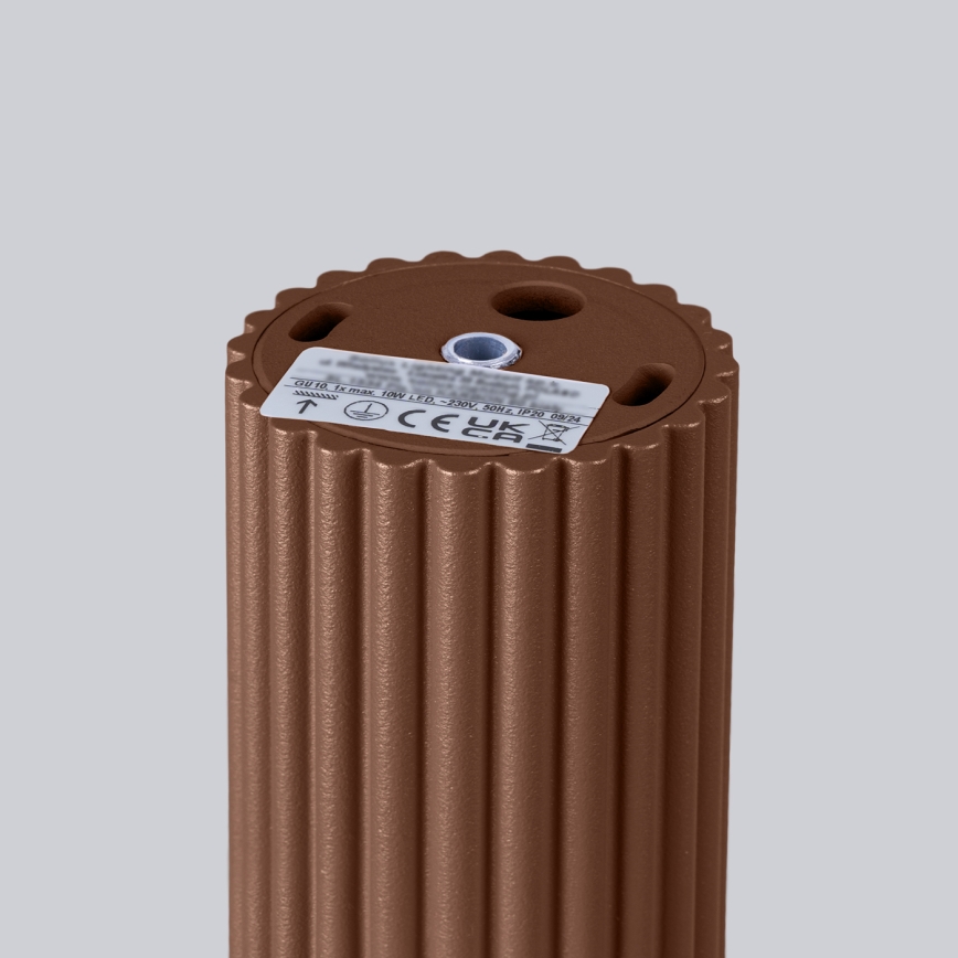 Brilagi - LED Bodové svítidlo CRESTO 1xGU10/10W/230V 10 cm hnědá