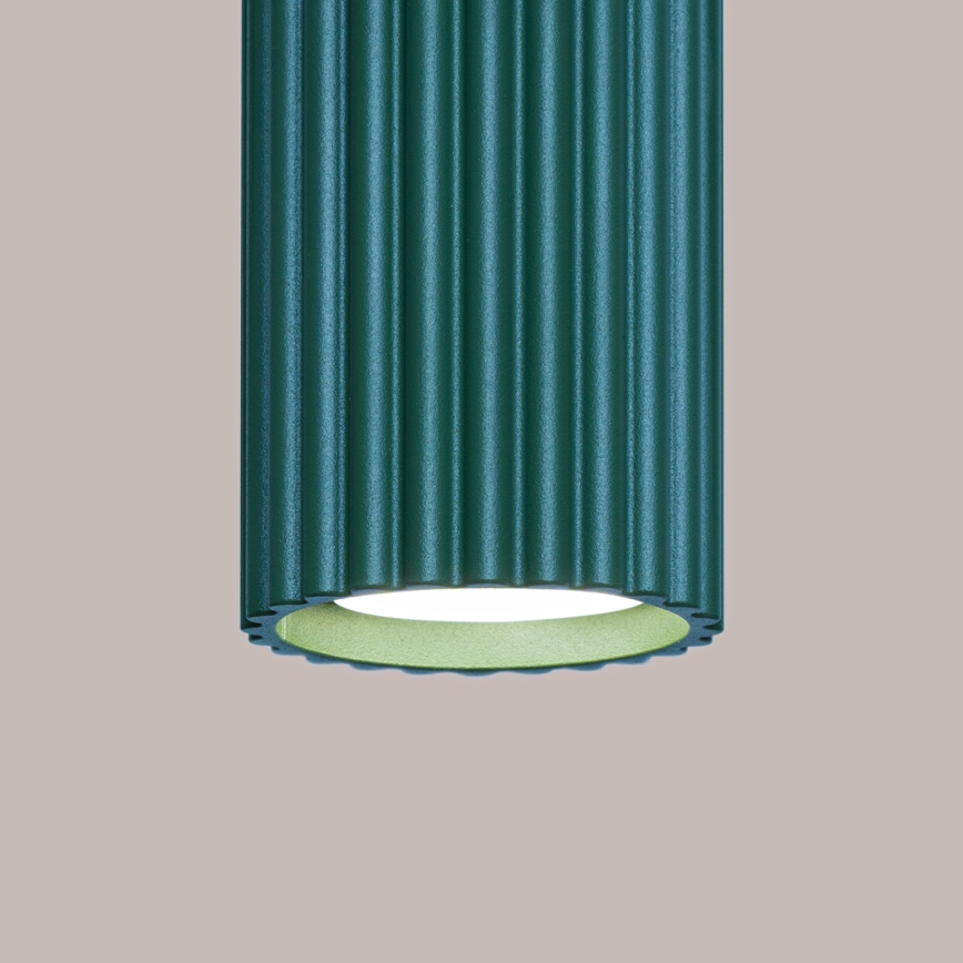 Brilagi - LED Bodové svítidlo CRESTO 1xGU10/10W/230V 10 cm tyrkysová